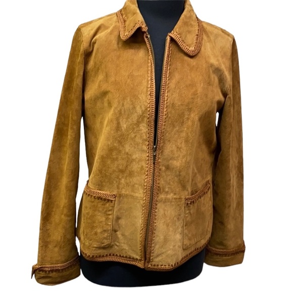 Christopher & Banks Suede Jacket - Picture 1 of 4